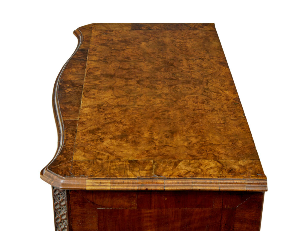 Early 19th Century Walnut Chest of Drawers — image 2