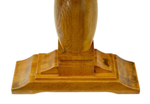 English Made Solid Oak Extending Dining Table — thumbnail 2