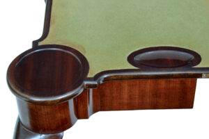 19th Century Chippendale Revival Mahogany Card Table — thumbnail 5