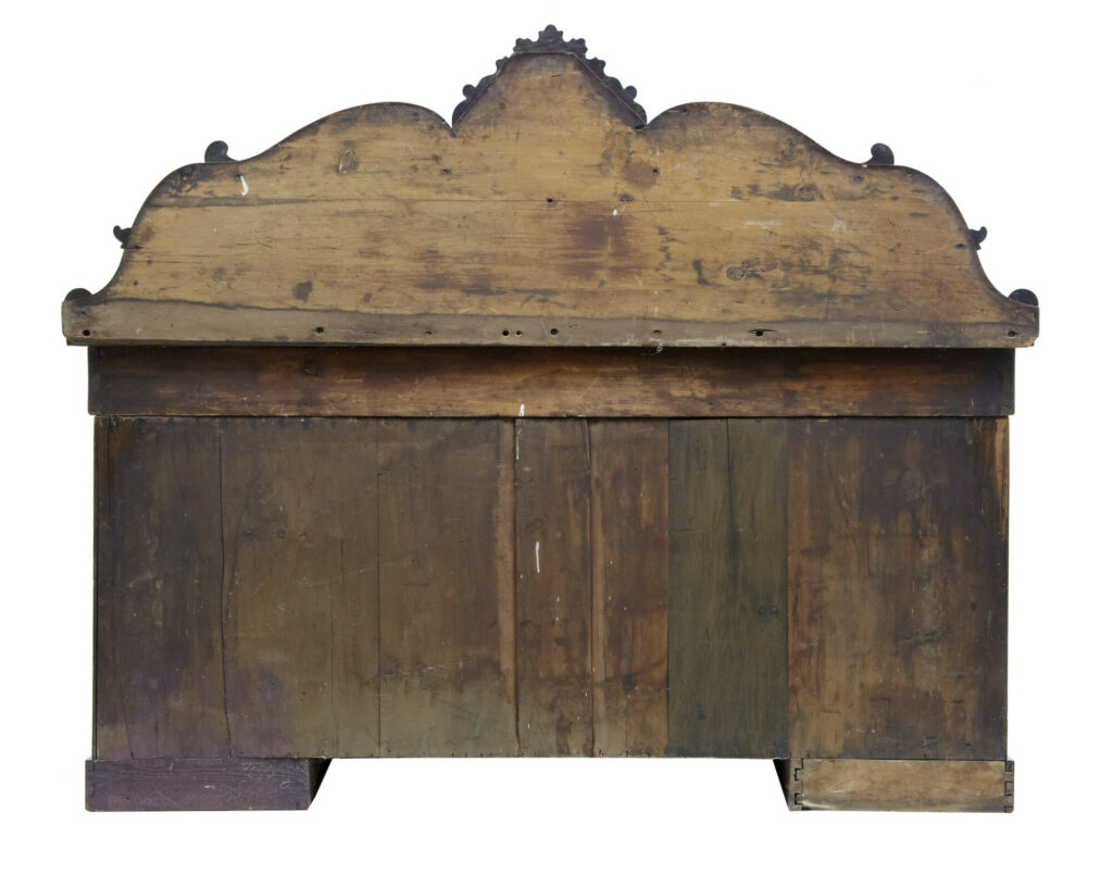 19th Century William Iv Carved Mahogany Sideboard — image 4