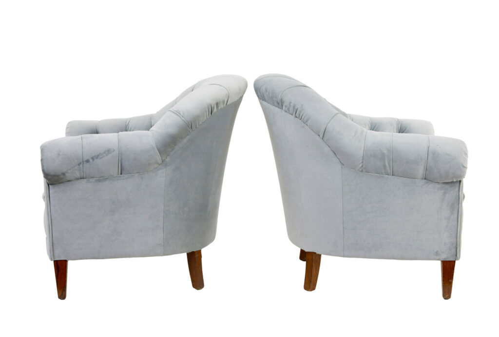 Early 20th Century 3 Piece Button Back Living Room Suite — image 13