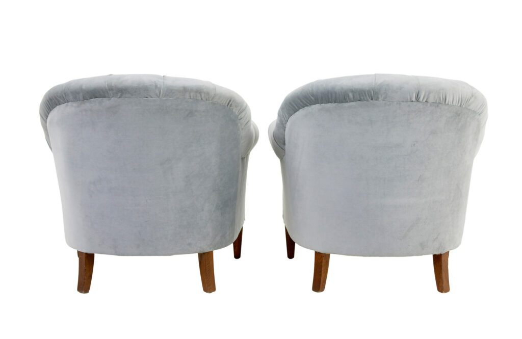 Early 20th Century 3 Piece Button Back Living Room Suite — image 12
