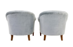 Early 20th Century 3 Piece Button Back Living Room Suite — thumbnail 12