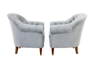 Early 20th Century 3 Piece Button Back Living Room Suite — thumbnail 11