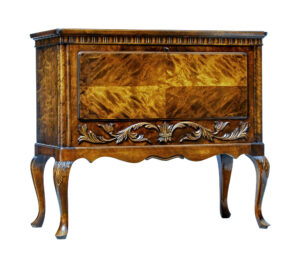 20TH CENTURY BURR BIRCH CUTLERY CHEST BY BODAFORS