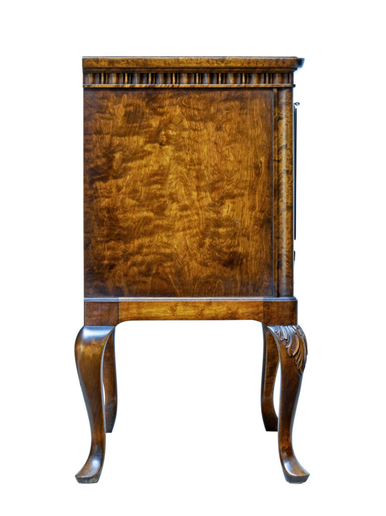20th Century Burr Birch Cutlery Chest by Bodafors — image 7