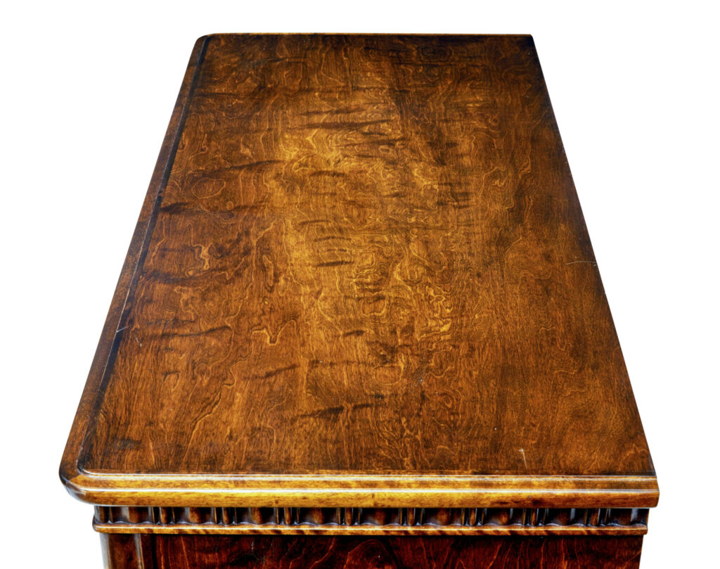 20th Century Burr Birch Cutlery Chest by Bodafors — image 4
