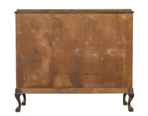 Swedish Mid Century Burr Birch Fitted Sideboard — thumbnail 5