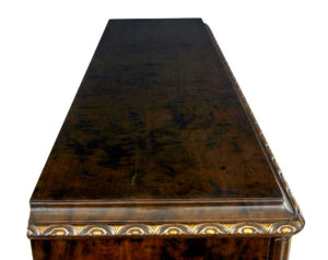 Swedish Mid Century Burr Birch Fitted Sideboard — thumbnail 3