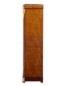 19th Century French Empire Revival Mahogany Cabinet — thumbnail 7
