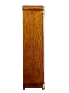 19th Century French Empire Revival Mahogany Cabinet — thumbnail 5