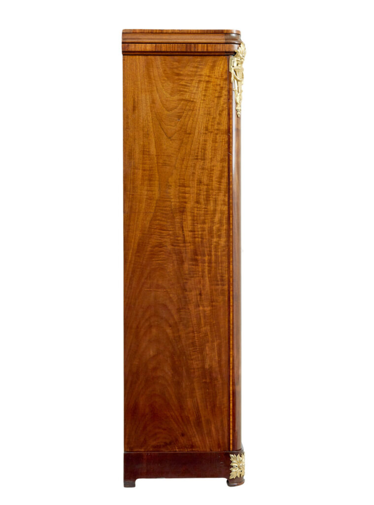 19th Century French Empire Revival Mahogany Cabinet — image 5
