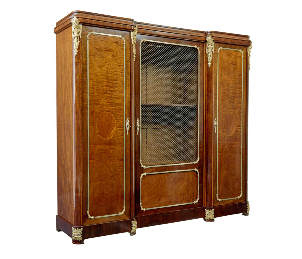 19TH CENTURY FRENCH EMPIRE REVIVAL MAHOGANY CABINET