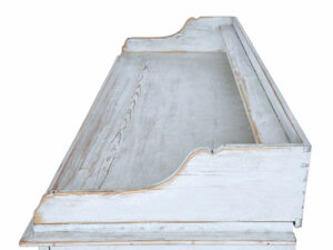 Swedish 19th Century Painted Pine Cupboard — thumbnail 2