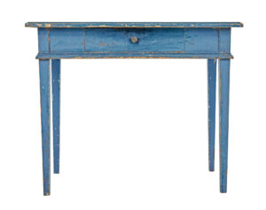 19th Century Hand Painted Swedish Side Table — thumbnail 3