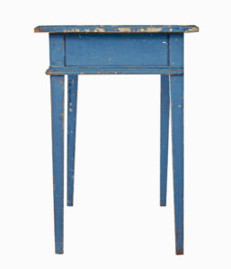 19th Century Hand Painted Swedish Side Table — thumbnail 8