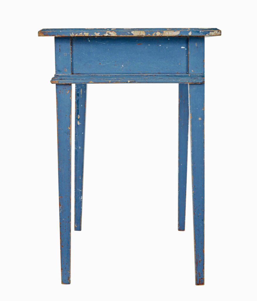 19th Century Hand Painted Swedish Side Table — image 8