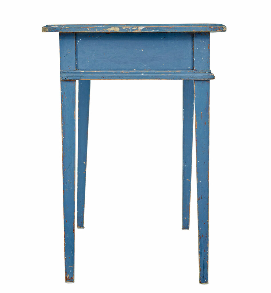 19th Century Hand Painted Swedish Side Table — image 6