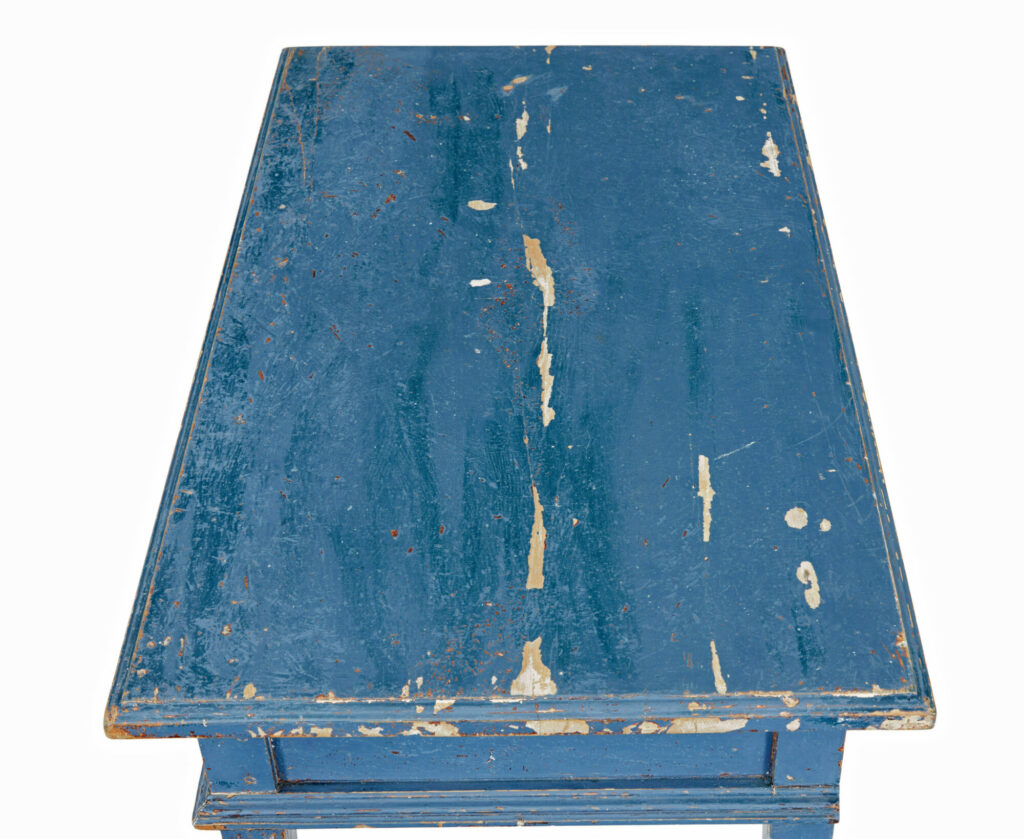 19th Century Hand Painted Swedish Side Table — image 4