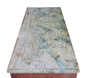 19th Century Hand Painted Swedish Chest of Drawers — thumbnail 4