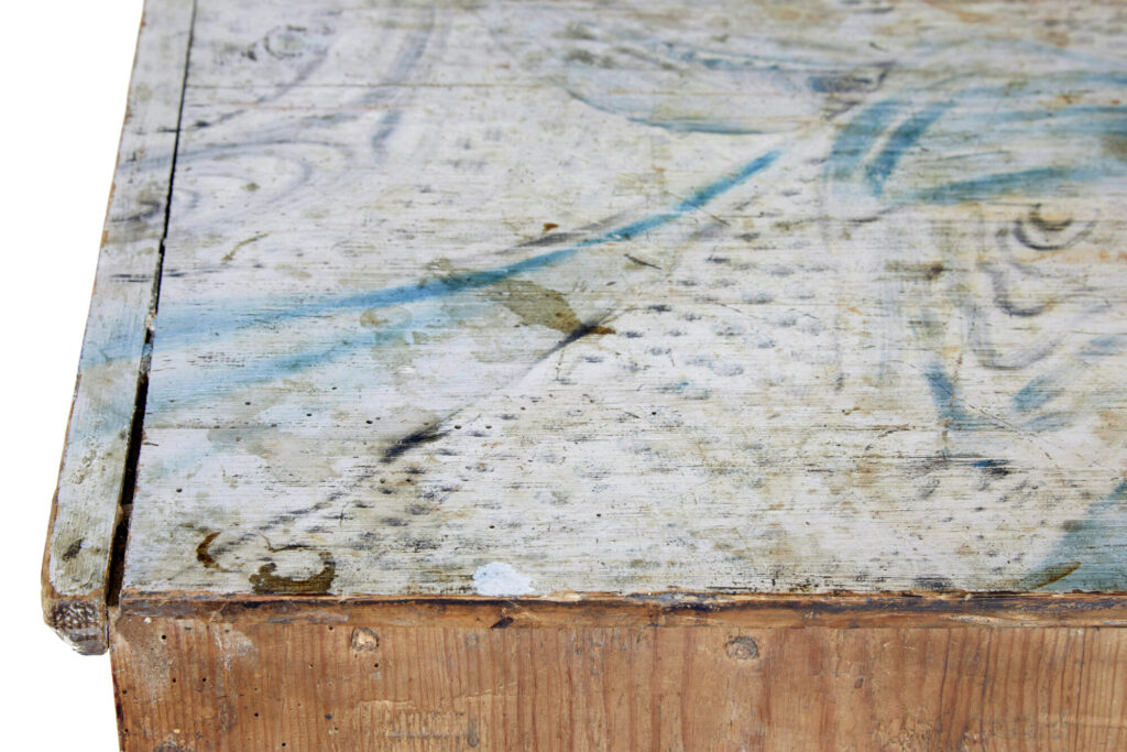 19th Century Hand Painted Swedish Chest of Drawers — image 9