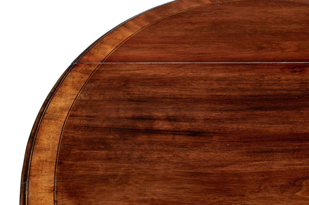 19th Century Late Regency Cross Banded Side Table — image 3