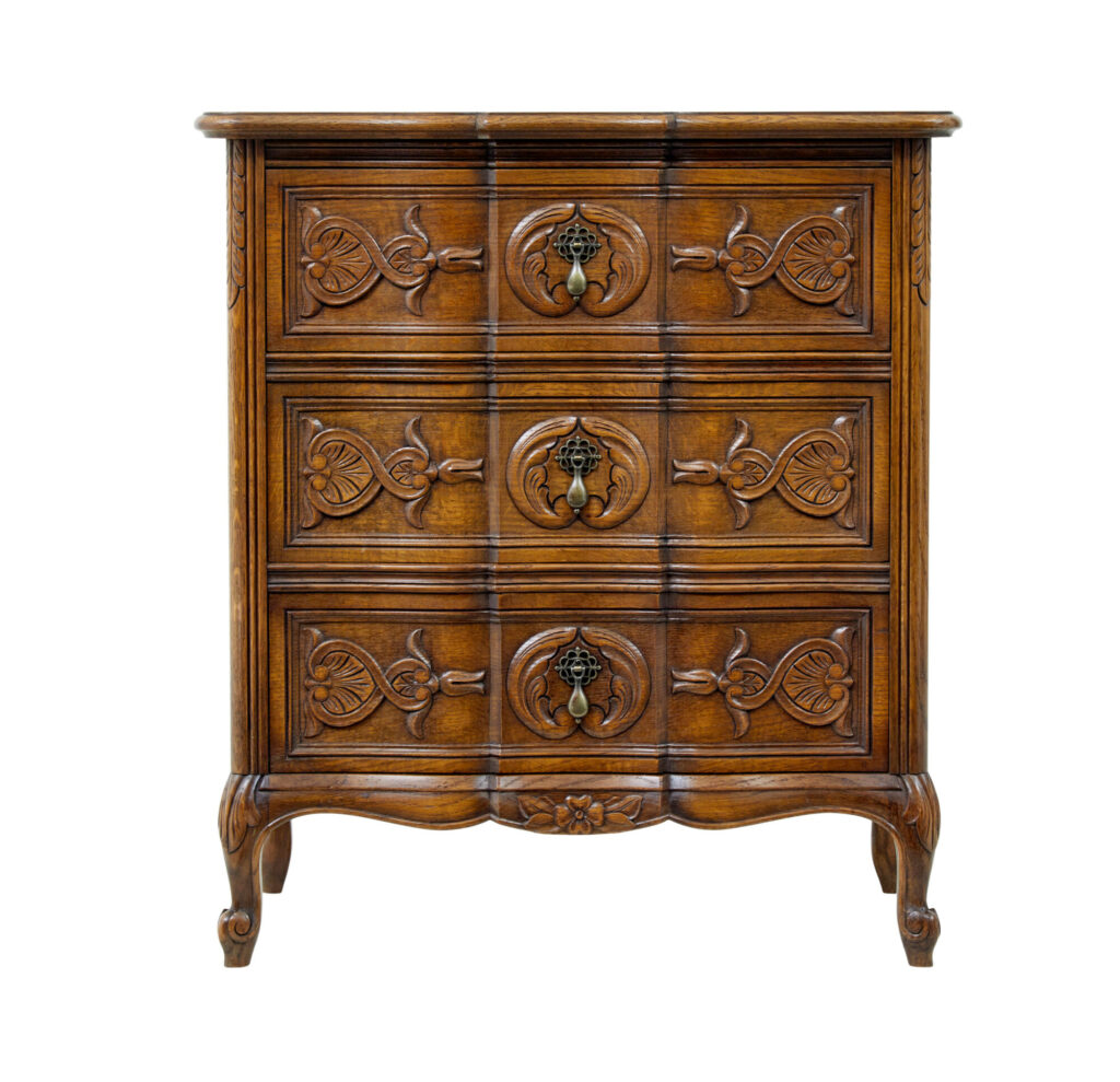 Mid Century Art Nouveau Inspired Chest of Drawers by Smf Bodafors — image 6
