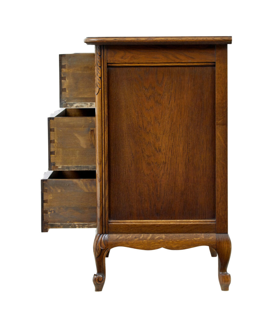 Mid Century Art Nouveau Inspired Chest of Drawers by Smf Bodafors — image 4