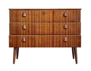 Mid Century Scandinavian Teak Chest of Drawers — thumbnail 6