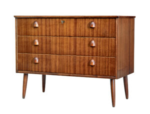 Mid Century Scandinavian Teak Chest of Drawers — thumbnail 2