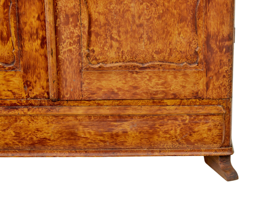 19th Century Traditional Swedish Painted Pine Cupboard — image 7