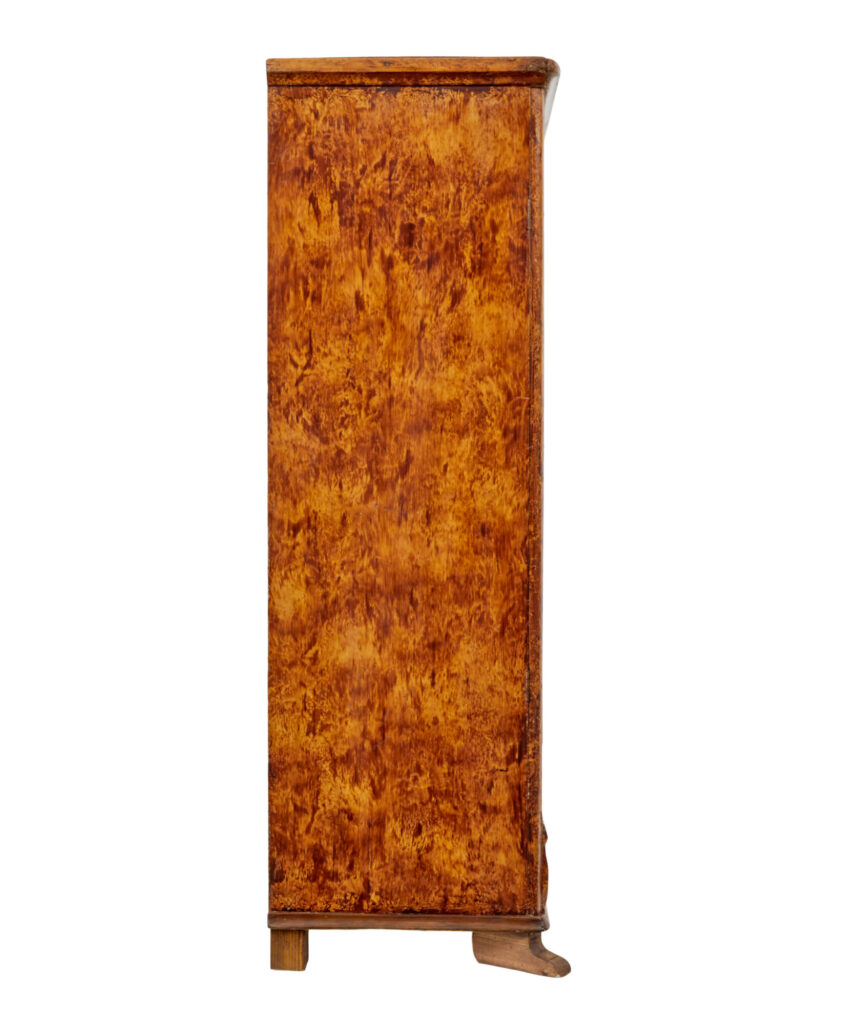 19th Century Traditional Swedish Painted Pine Cupboard — image 5
