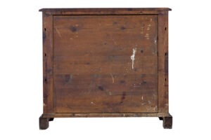 Danish Mid 19th Century Flame Mahogany Chest of Drawers — thumbnail 3