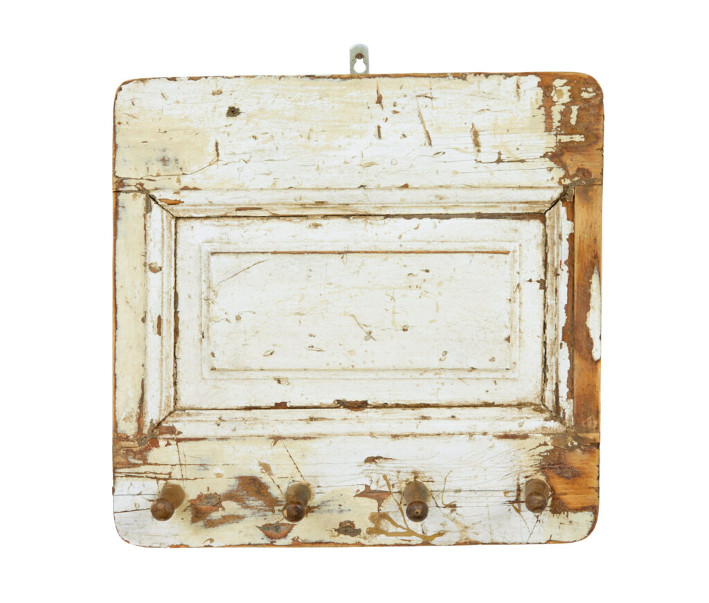 Swedish Painted Pine Coat Hooks