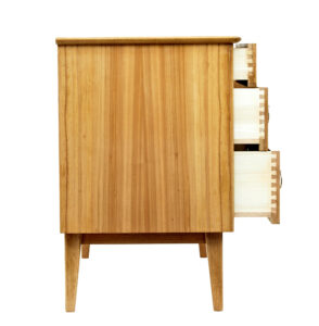 Swedish Mid Century Walnut Chest of Drawers by Smf Bodafors — thumbnail 7