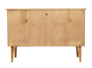 Swedish Mid Century Walnut Chest of Drawers by Smf Bodafors — thumbnail 6