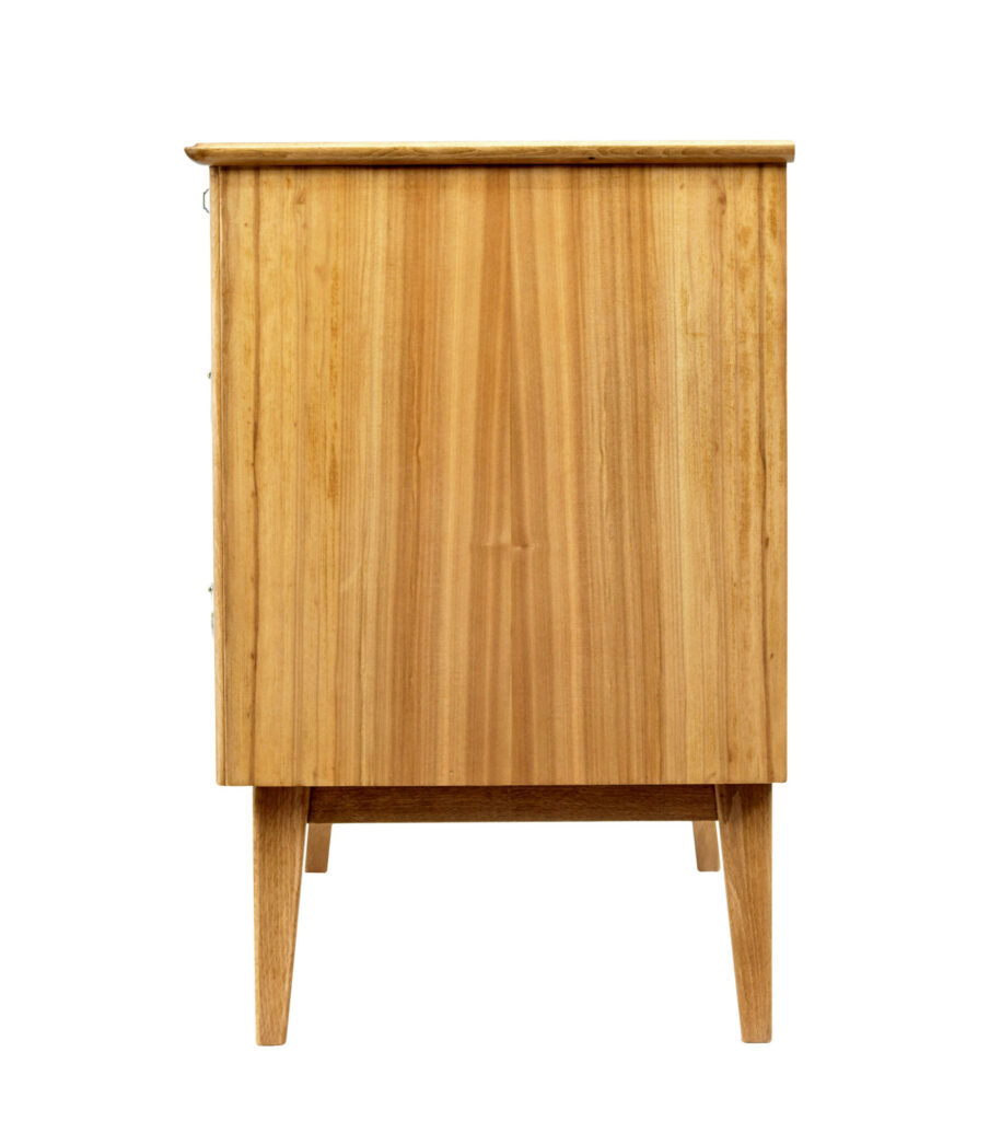 Swedish Mid Century Walnut Chest of Drawers by Smf Bodafors — image 5