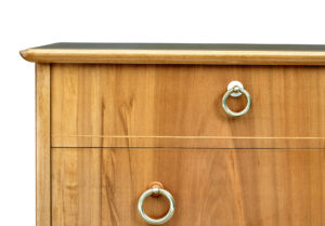 Swedish Mid Century Walnut Chest of Drawers by Smf Bodafors — thumbnail 4