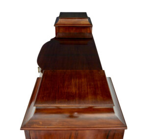 19th Century Adams Revival Carved Mahogany Pedestal Sideboard — thumbnail 3