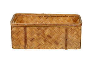 Swedish Rustic 19th Century Pine Woven Basket — thumbnail 6