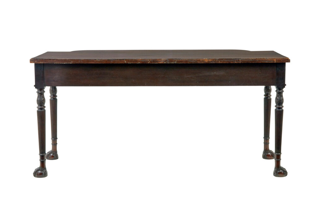 Irish 19th Century Carved Serving Table by Robert Strahan & Co — image 3