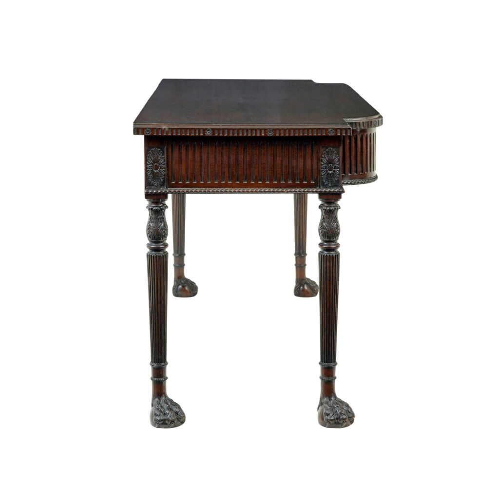 Irish 19th Century Carved Serving Table by Robert Strahan & Co — image 2