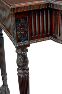 Irish 19th Century Carved Serving Table by Robert Strahan & Co — thumbnail 11
