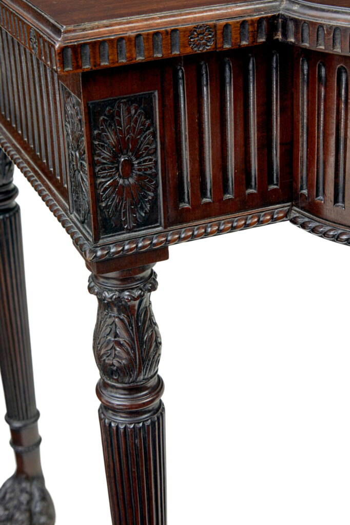 Irish 19th Century Carved Serving Table by Robert Strahan & Co — image 11