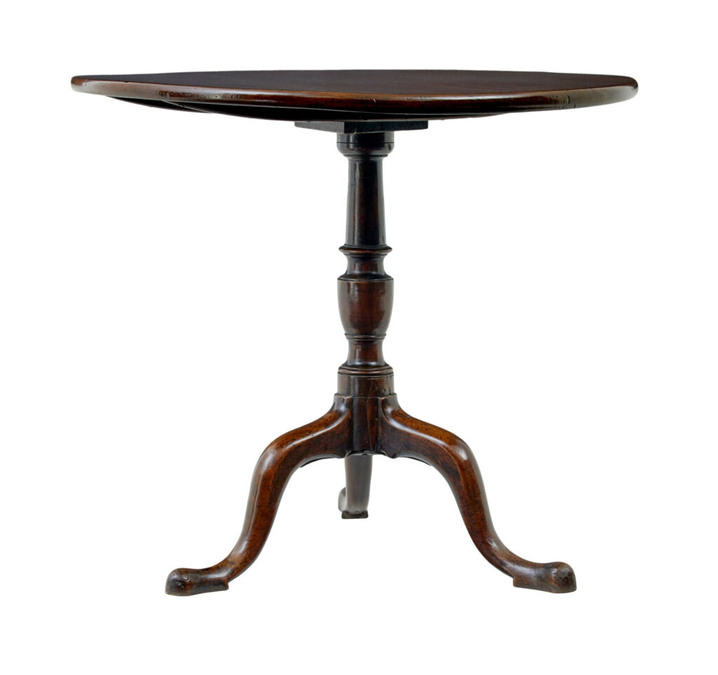 Early 19th Century Georgian Tripod Table — image 7