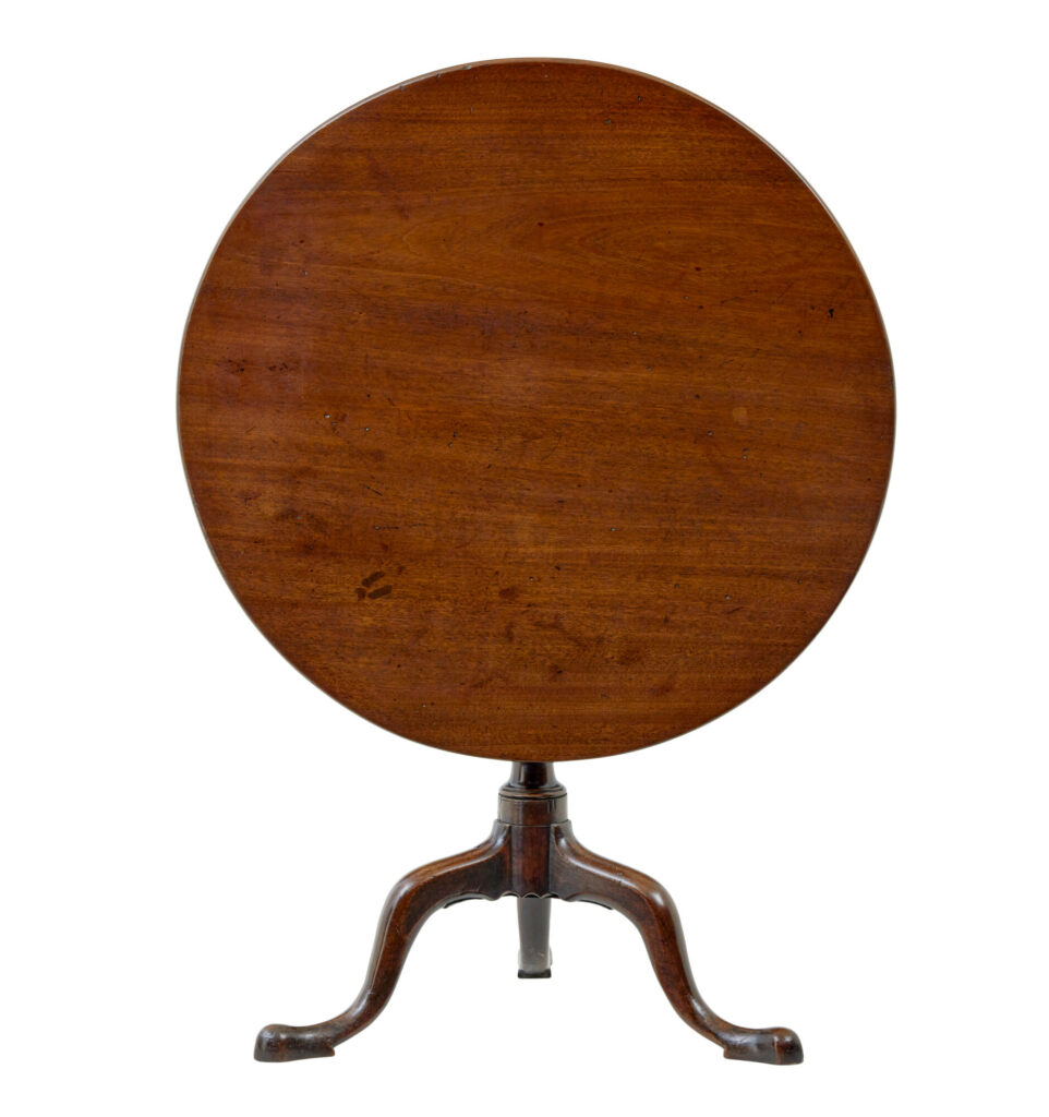 Early 19th Century Georgian Tripod Table — image 5