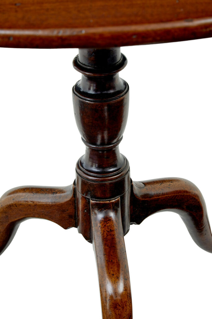 Early 19th Century Georgian Tripod Table — image 2