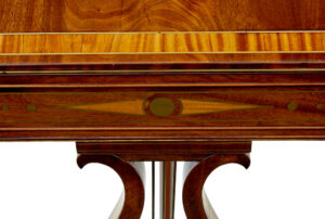 19th Century Regency Brass Inlaid Writing Desk — thumbnail 8