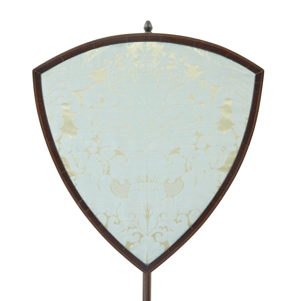 19th Century Inlaid Adjustable Fire Screen — image 2