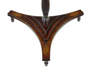 19th Century Inlaid Adjustable Fire Screen — thumbnail 4